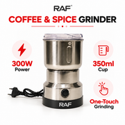 RAF R.7114 Electric Coffee & Spice Grinder - 300W, 350ml